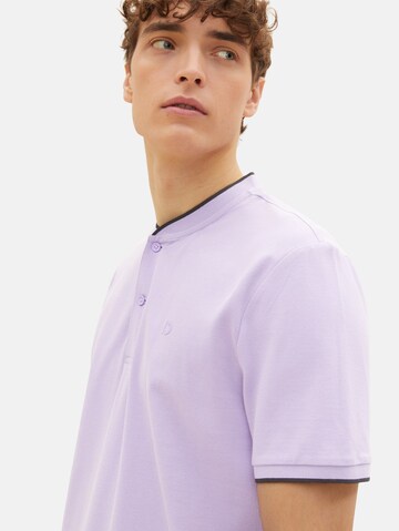 TOM TAILOR DENIM Shirt in Purple