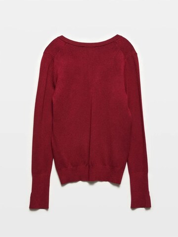 Dilvin - Pullover 'Pullover' em vermelho