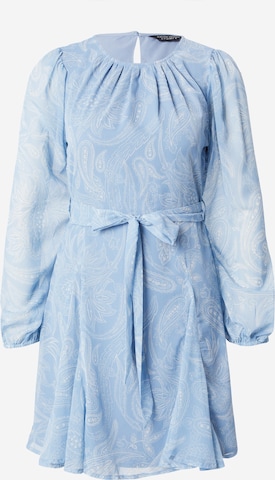 Robe de cocktail Dorothy Perkins en bleu : devant