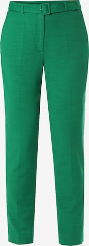 TATUUM - regular Pantalón de pinzas 'Jani' en verde: frente