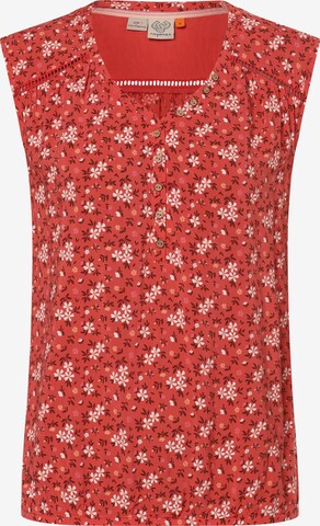 Ragwear Blouse ' Saltty B ' in Red: front