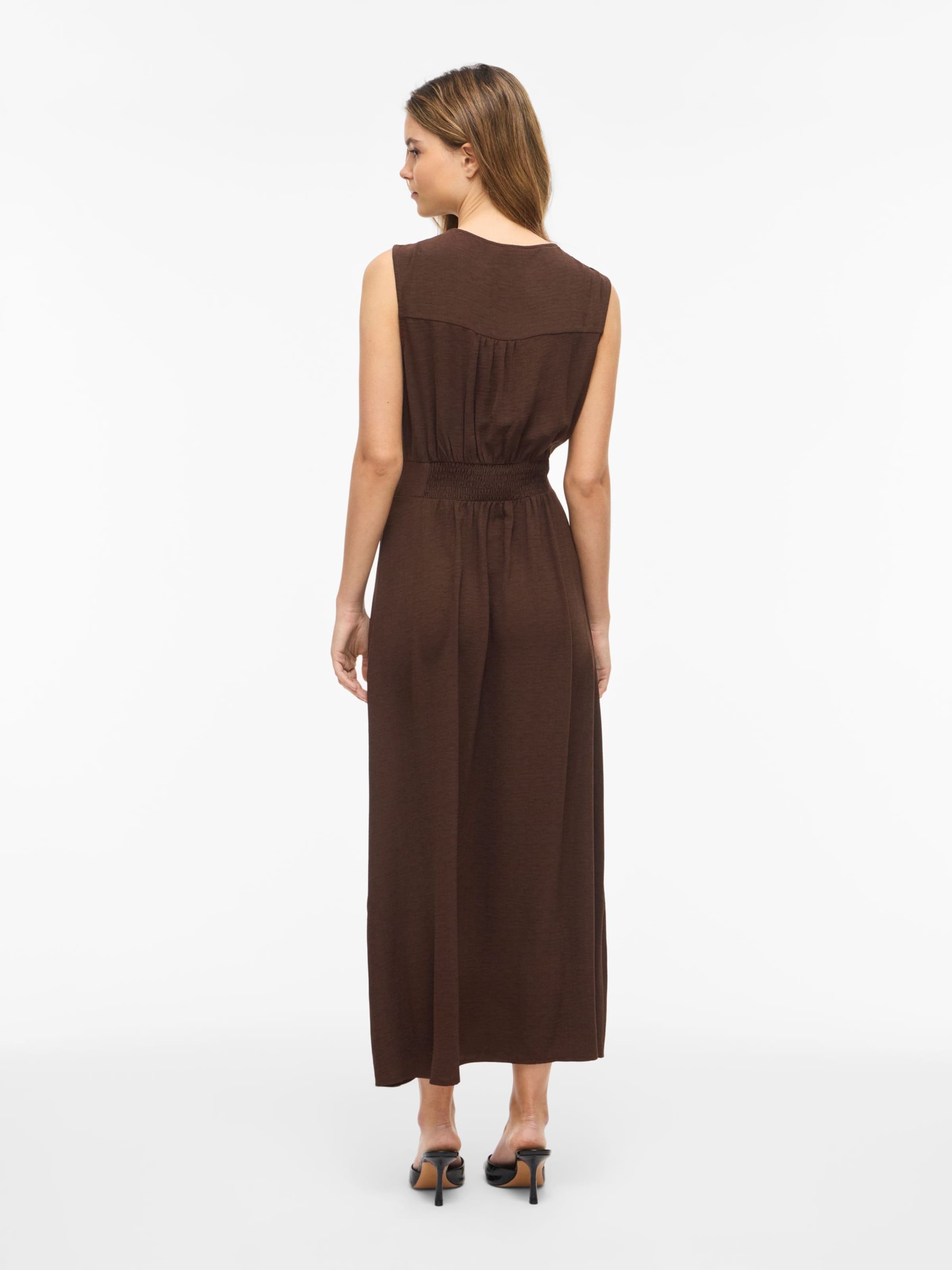 VILA Kleid in Braun