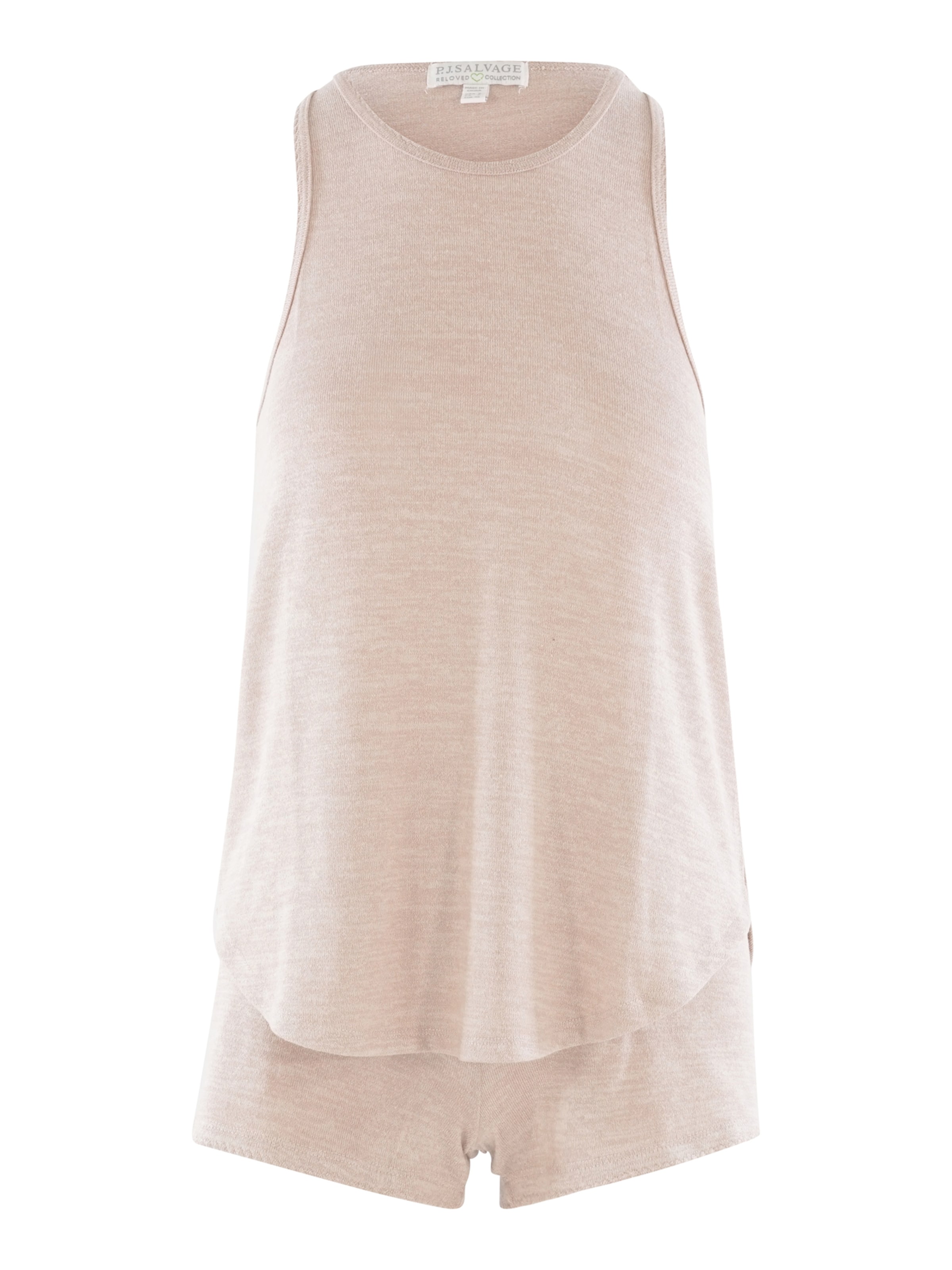 PJ Salvage - Pijama en marrón: frente