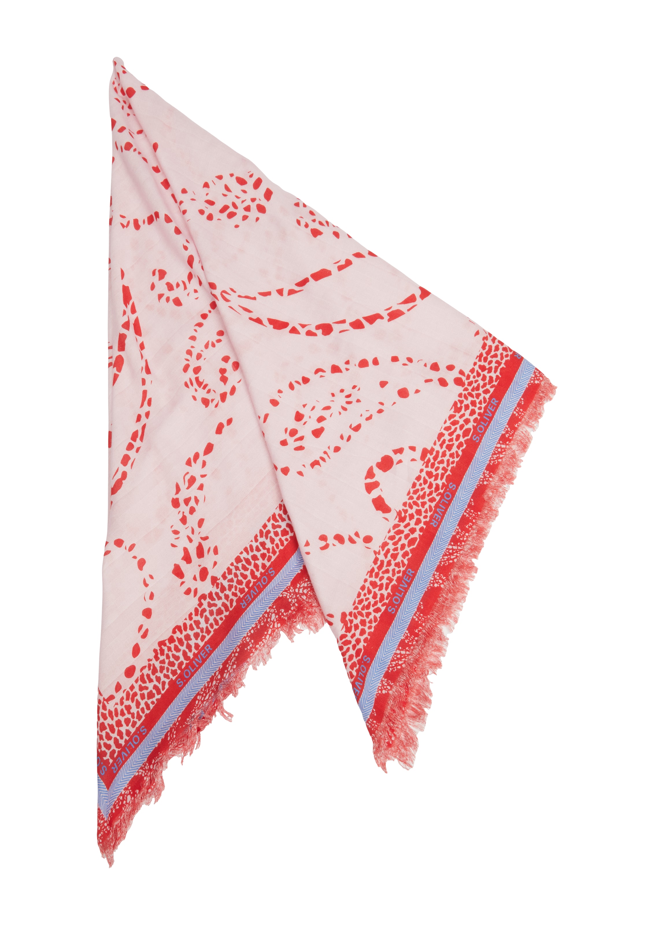 Foulard s.Oliver en rose : devant