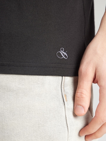 SCOTCH & SODA Póló - fekete