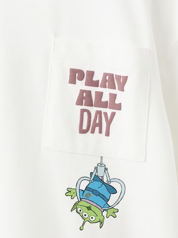 MANGO KIDS Shirt 'TOYBUZZ' in Weiß