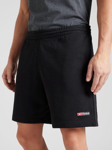 Reebok - regular Pantalón deportivo 'MASH UP' en negro