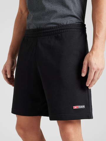 Regular Pantalon de sport 'MASH UP' Reebok en noir