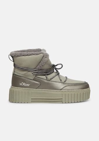 s.Oliver Snowboots in Grün: Vorderseite