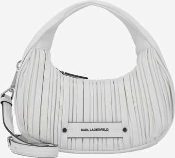 Karl Lagerfeld Handbag 'Kushion' in White: front