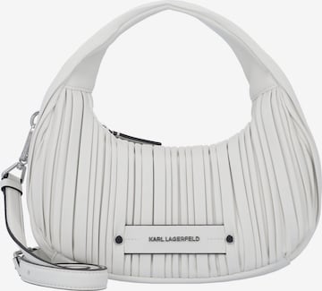 Karl Lagerfeld Handbag 'Kushion' in White: front