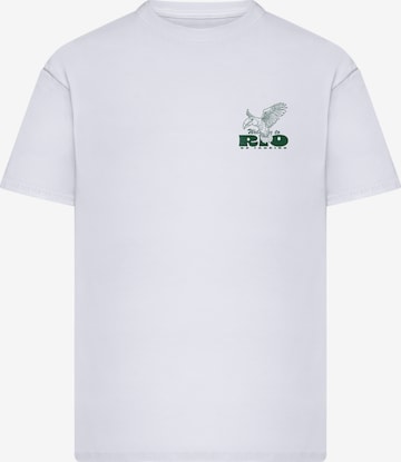 T-Shirt 'Welcome to Rio' Mister Tee en blanc : devant