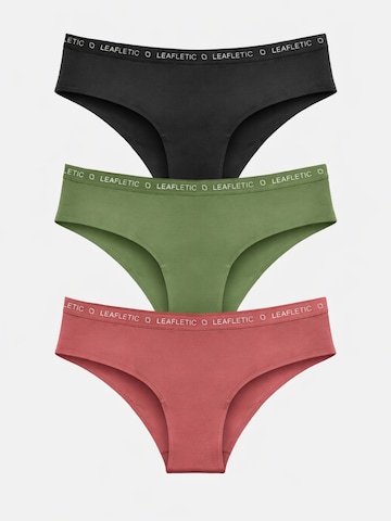 LEAFLETIC Panty 'Leafletic Women’s Mid Rise Hipsters/Brief'‌‌‌‌‌‌ in Mischfarben: Vorderseite
