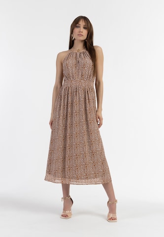 faina Summer dress in Beige