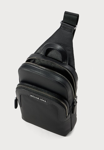 juoda Michael Kors Rankinė su ilgu dirželiu 'MD DBL ZIP SLNGPK'