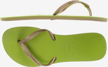 HAVAIANAS Sandals & High-Heeled Sandals in 35 in Green: front