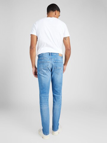 Tommy Jeans Slimfit Jeans 'AUSTIN' in Blauw