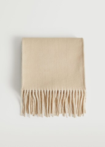 MANGO Scarf in Beige