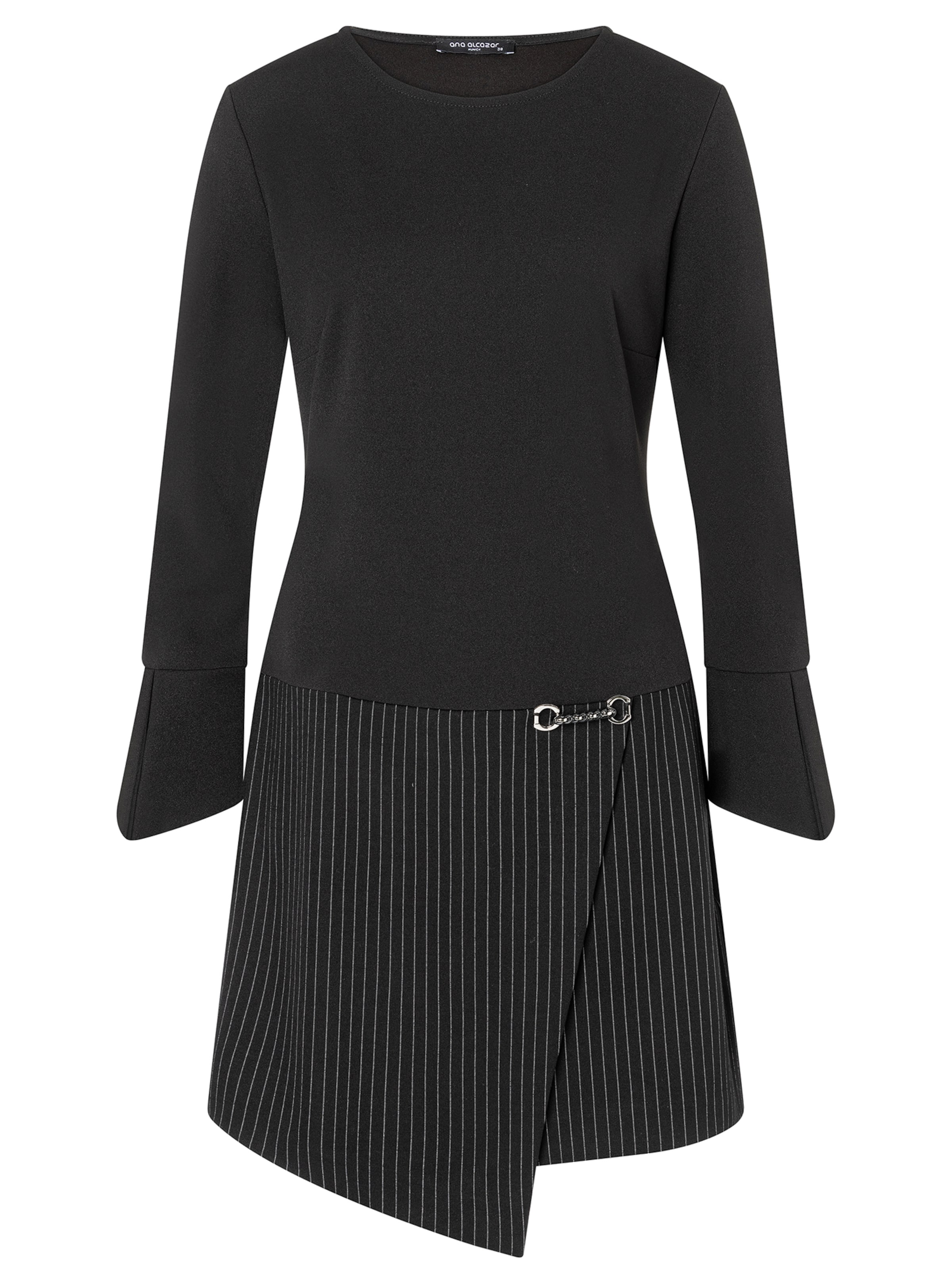 Ana Alcazar Jurk 'Nori' in Wit: voorkant