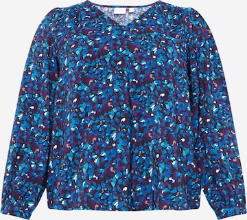 EVOKED Bluza 'ZUGO WILO' | modra barva: sprednja stran