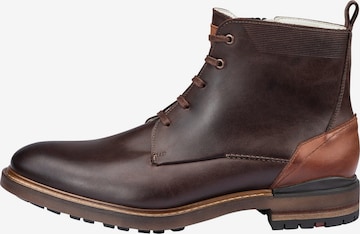 LLOYD Lace-up boots 'Hasco' in Brown: front