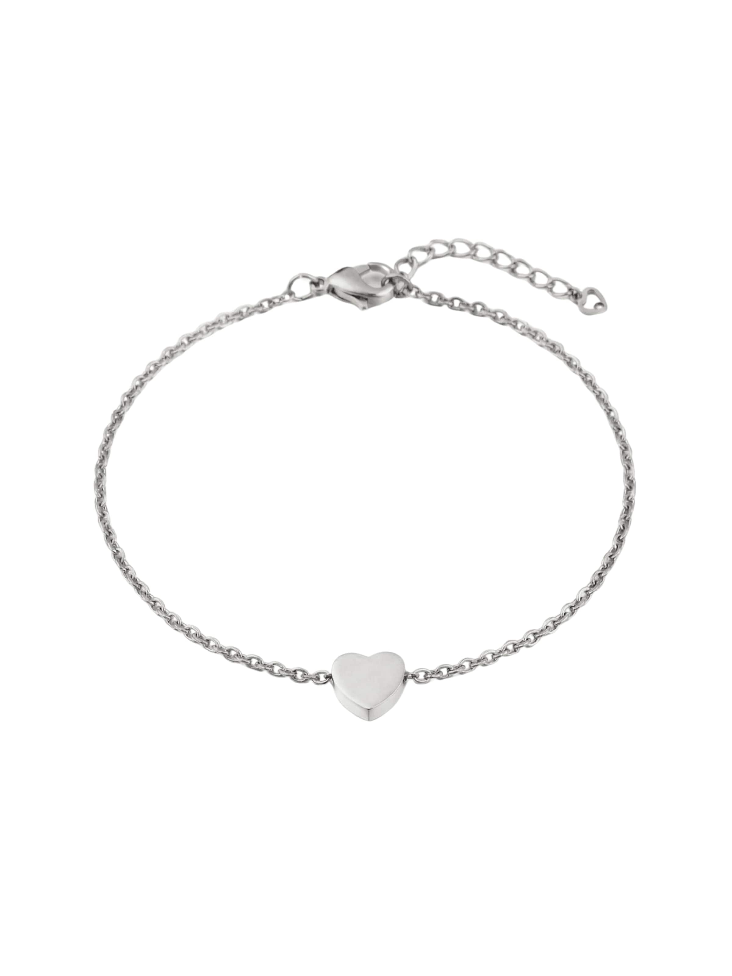 lePelou Bracelet 'VELLORA' in Silver: front
