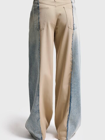 IT'S BASIC Baggy Jeans 'MEGA BAGGY MID RISE JEANS' in Blue