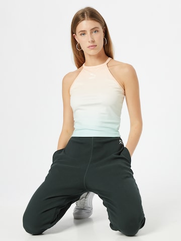 Effilé Pantalon de sport 'Exhale' PUMA en vert