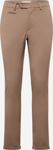 Les Deux Slimfit Hose in Braun: predná strana