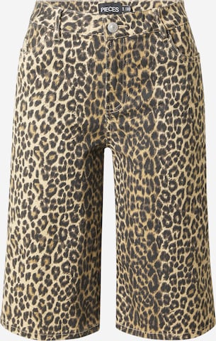 PIECES Bukser 'PCSalume' i grå: forside