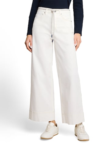 TOM TAILOR Wide leg Jeans 'Nelma' in White: front