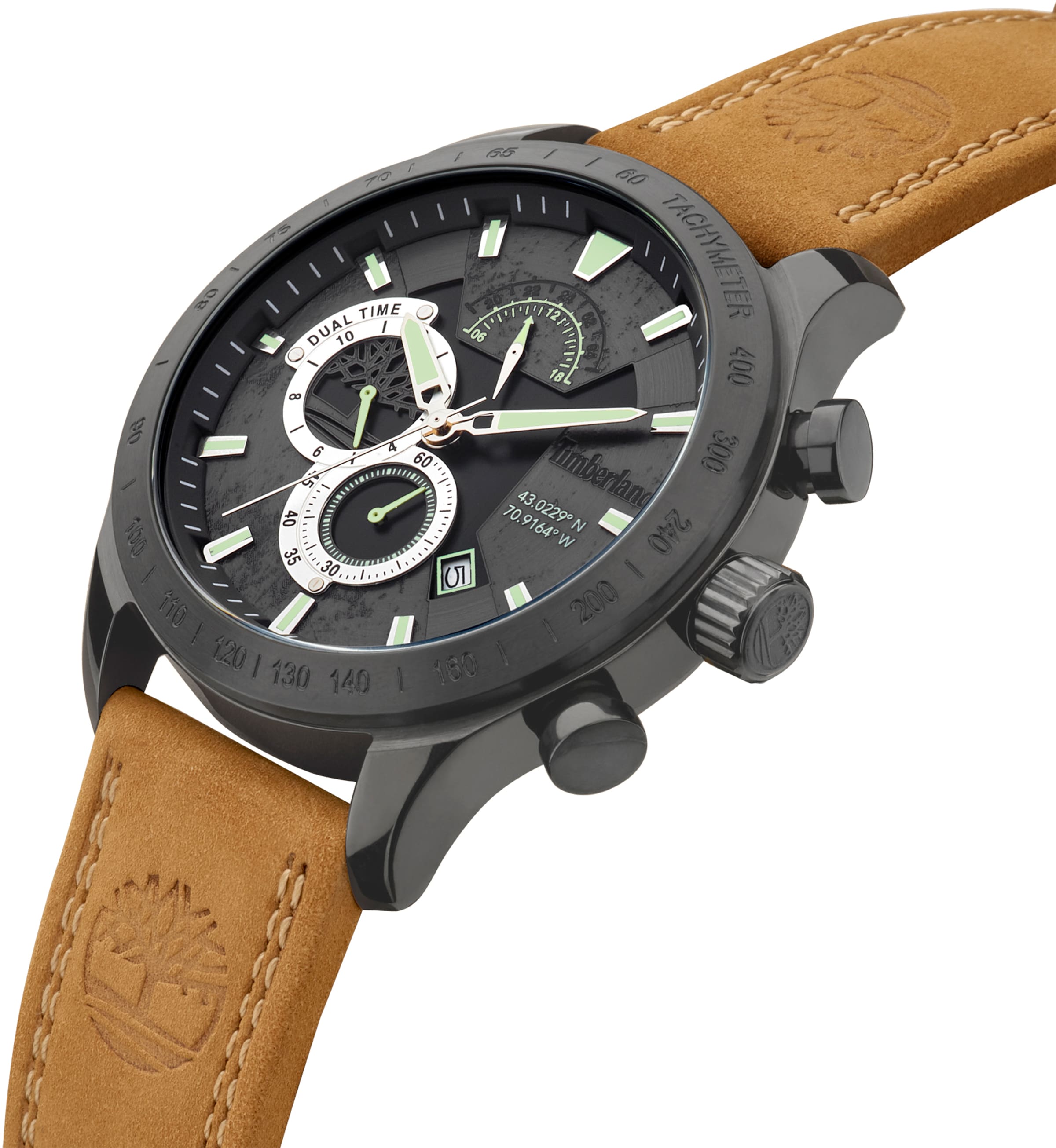 Männer Uhren TIMBERLAND Uhr in Braun - KB24210 Männer Uhren TIMBERLAND Uhr in Braun - KB24210