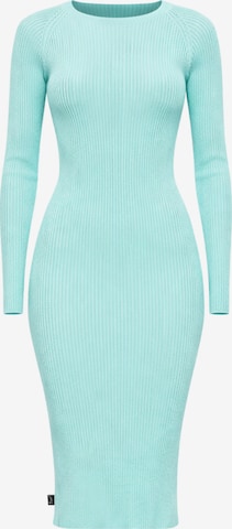 Süel knitwear Strikkjole 'Amanda Basic' i grøn: forside