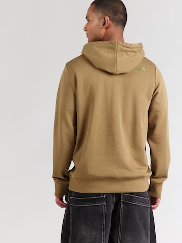 THE NORTH FACE Mikina 'DREW PEAK' - Zelená