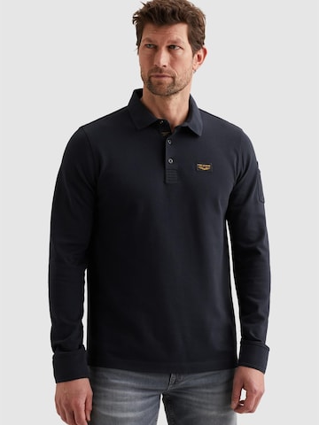 PME Legend - Jersey 'American Classic polo with long sleeves' en azul: frente