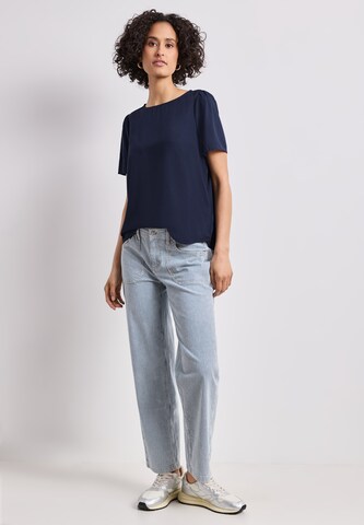 STREET ONE Bluse in Blau