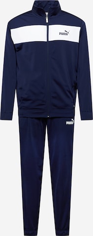 PUMA Облекло за трениране 'Poly' в синьо: отпред
