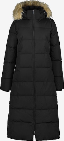 LUHTATehnički kaput 'Iisalmi' - crna boja: prednji dio