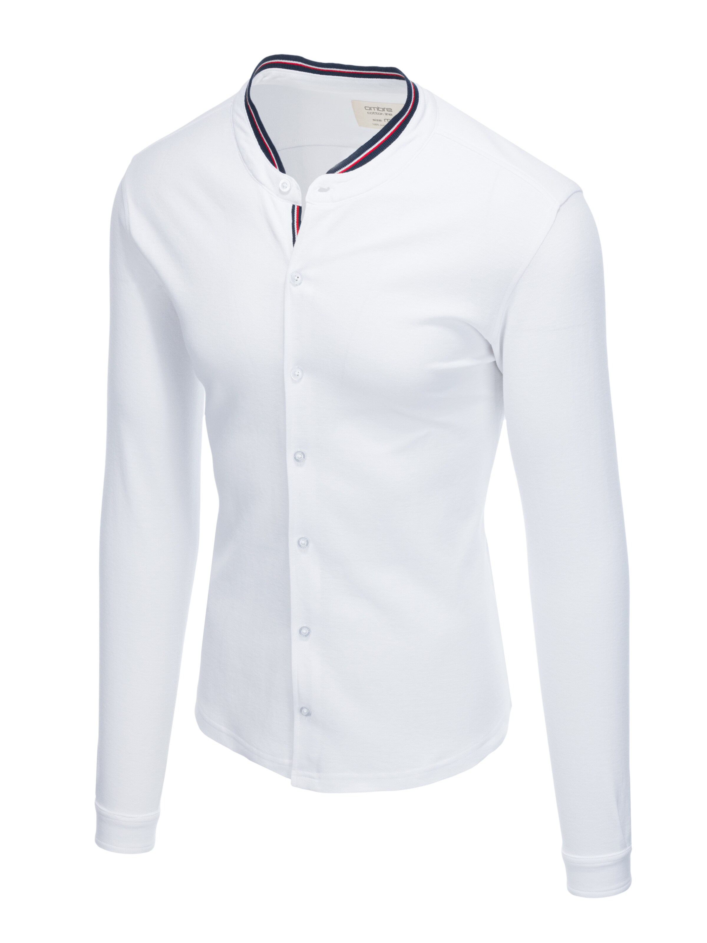 Ombre Slim fit Overhemd 'K542' in Wit