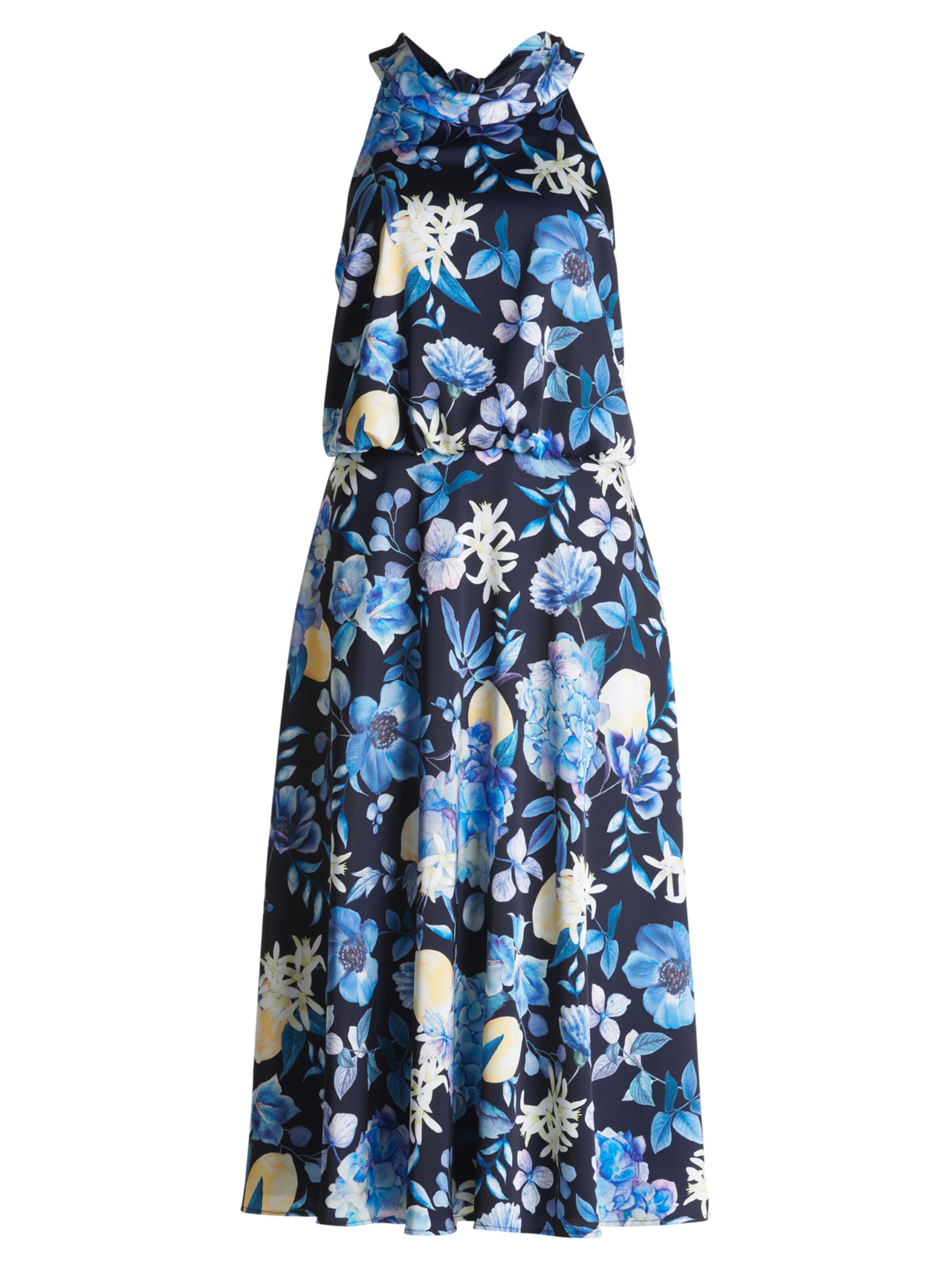 Abito di Vera Mont in blu: frontale