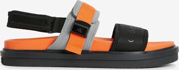 Calvin Klein Jeans Sandaalit värissä oranssi