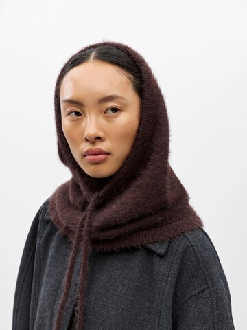 Bonnet OBJECT en marron : devant