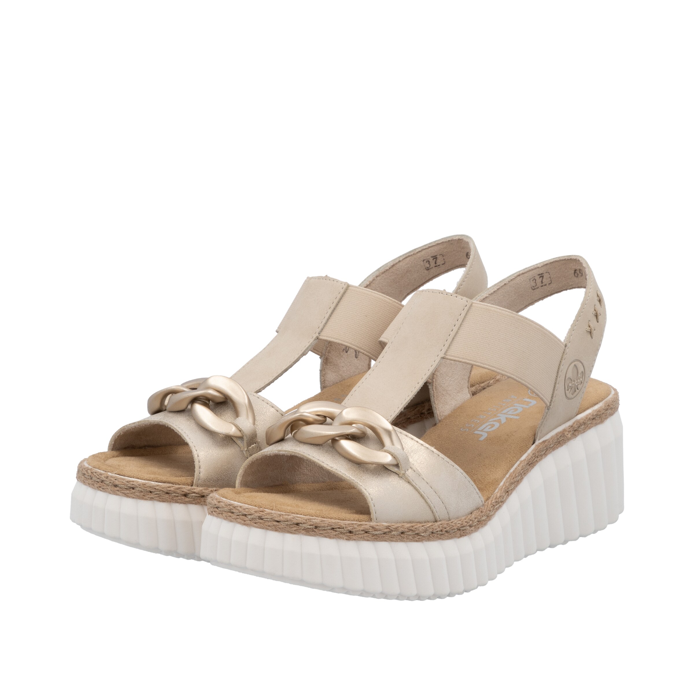 Sandales '69158' Rieker en beige