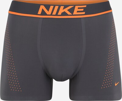 NIKE Sous-vêtements de sport en gris foncé / orange, Vue avec produit