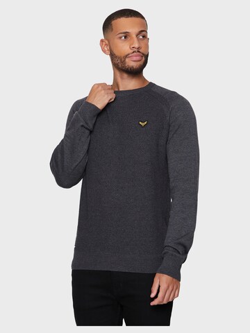 Threadbare Sweater 'Rowan' in Grey: front