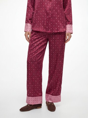 Wide Leg Pantalon VERSTIQUE en rose