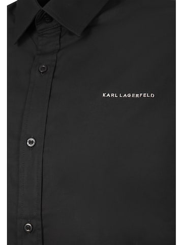 Regular fit Camicia di Karl Lagerfeld in nero
