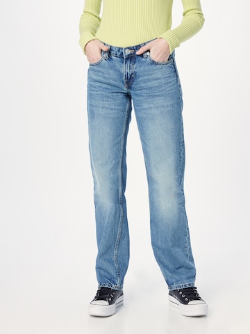 WEEKDAY Regular Jeans 'Arrow' in Blauw: voorkant