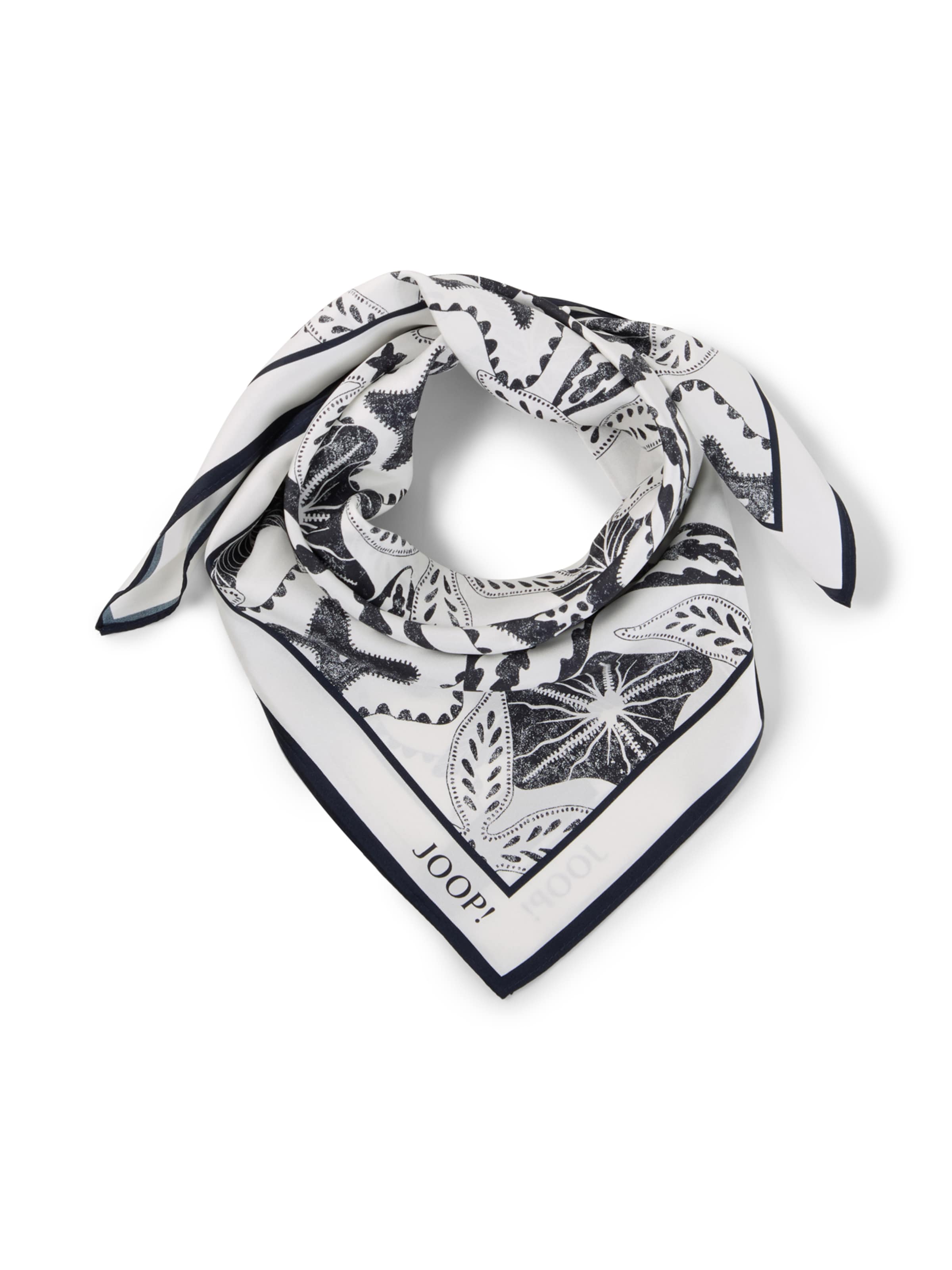 Foulard JOOP! en blanc : devant