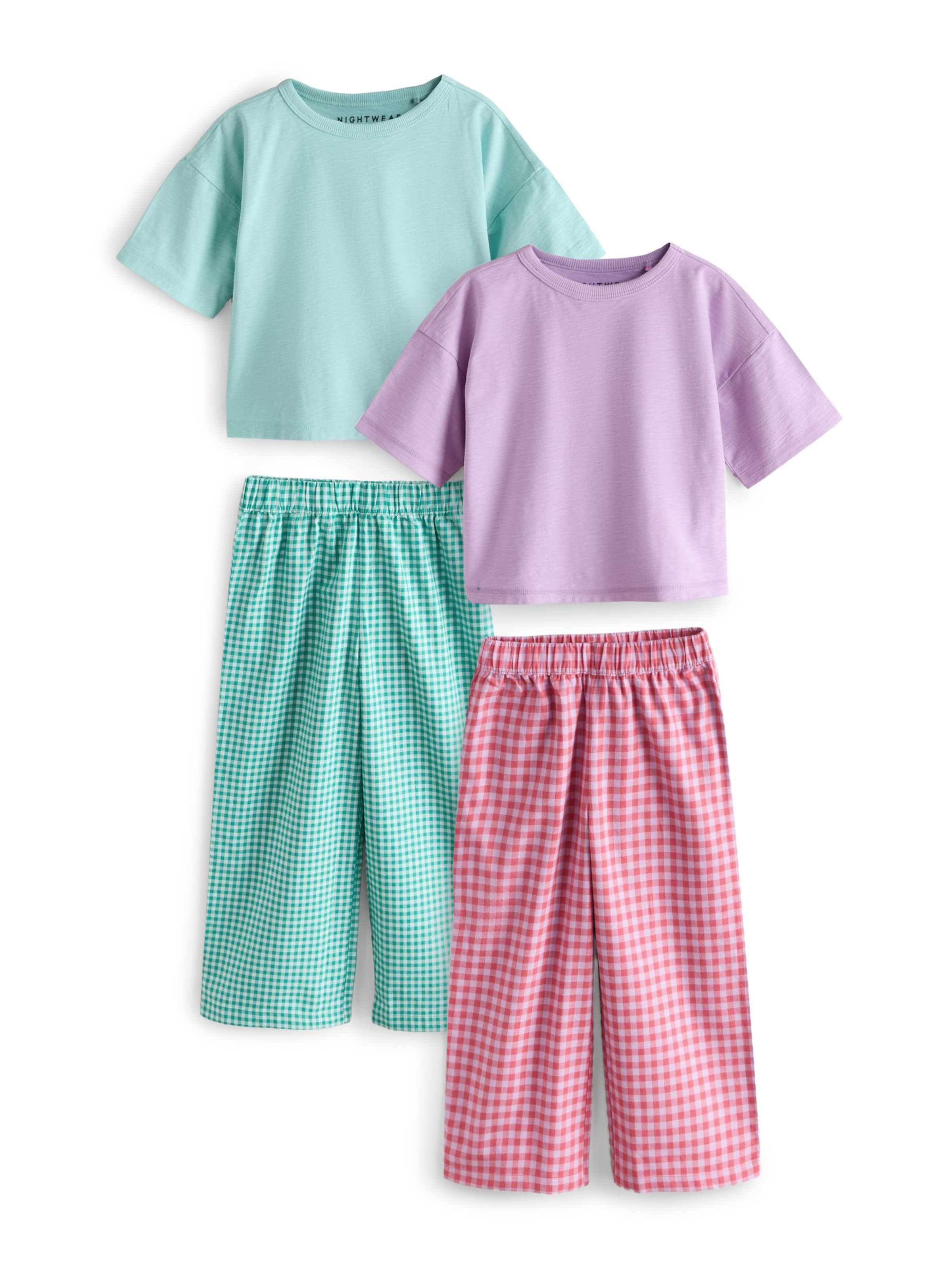 Next - Pijama en verde: frente